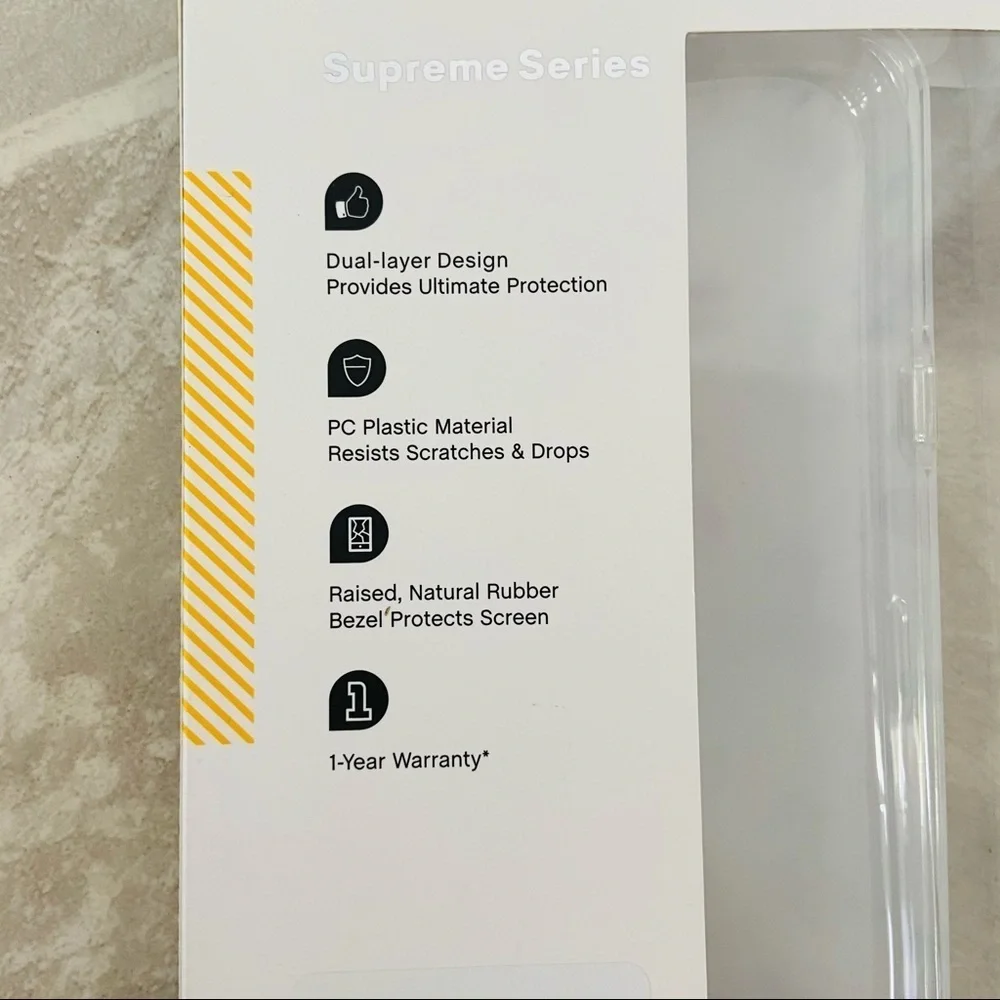 LG stylo 4/4T white cherry ultimate protective phone case supreme series